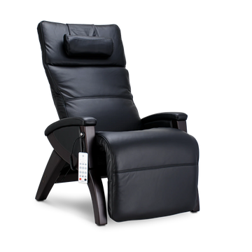 Svago Newton Zero Gravity Recliner Massage Chair, black leather recliner chair with remote control