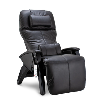 Svago ZGR Zero Gravity Recliner Massage Chair, black leather massage chair