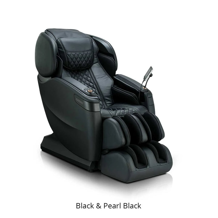 Cozzia Qi SE Zero Gravity Massage Chair in black and black finish
