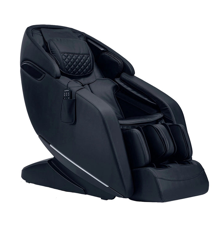 Kyota Genki M380 massage chair in black on a light background
