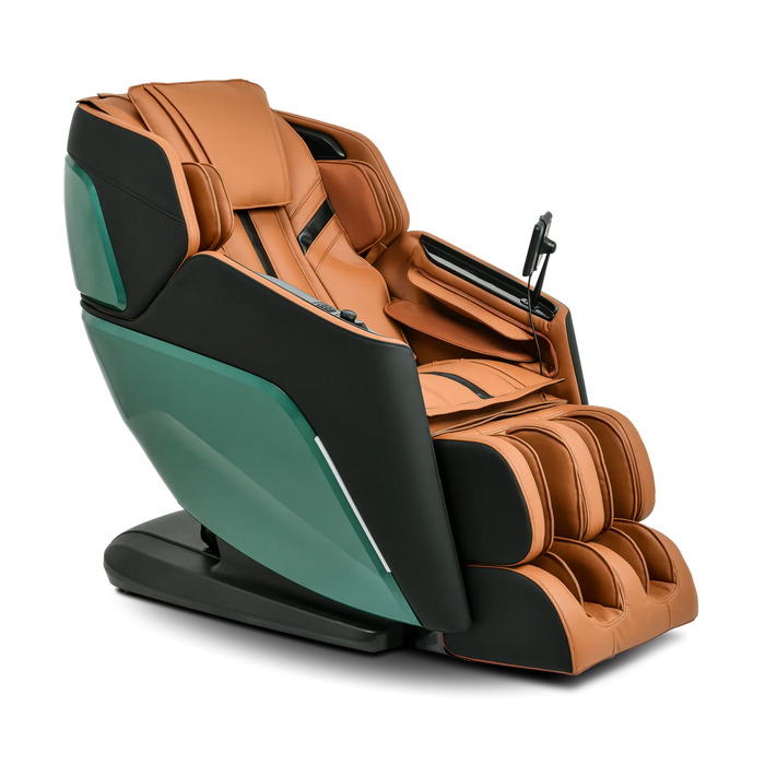 Ogawa Active XL 3D Massage Chair – Green and Cappuccino