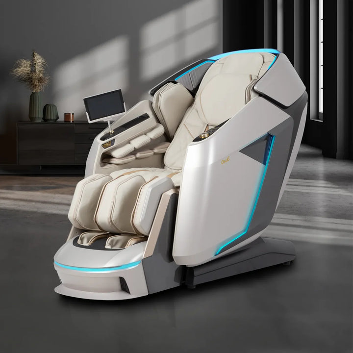 Osaki Grand Duo 4D+4D massage chair in a modern room