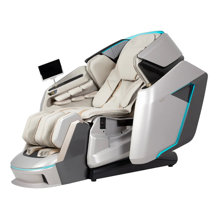 Osaki Grand Duo with the sliding side panel opened for easier entry