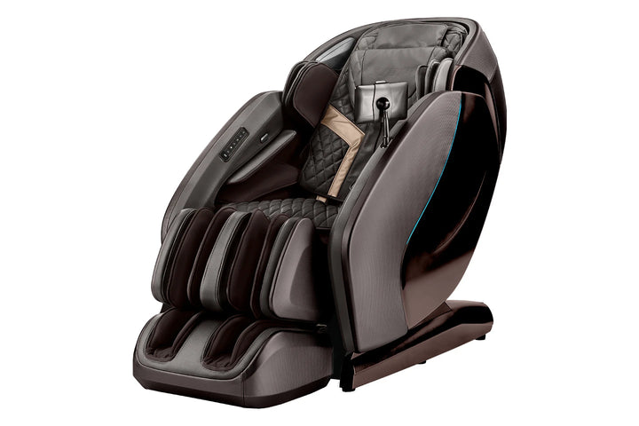 Kyota Hatsumei M900 4D AI massage chair in Dark Brown
