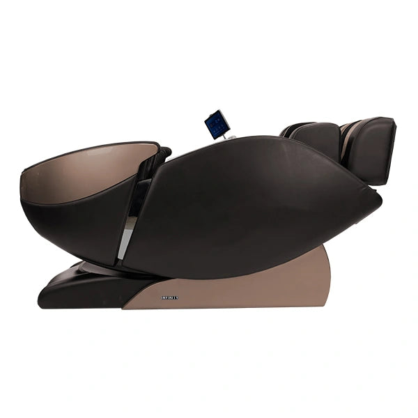 Infinity Luminary Syner-D in Brown shown in zero-gravity recline