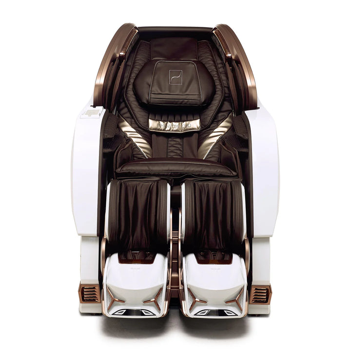 Bodyfriend Phantom Rovo front view showing the separate left and right leg units