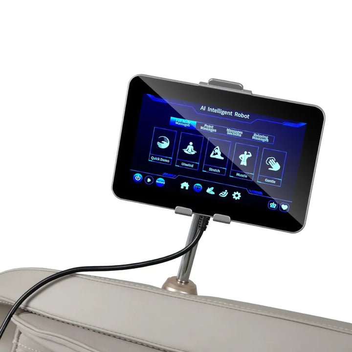 Osaki Atlas XL touchscreen controller close-up