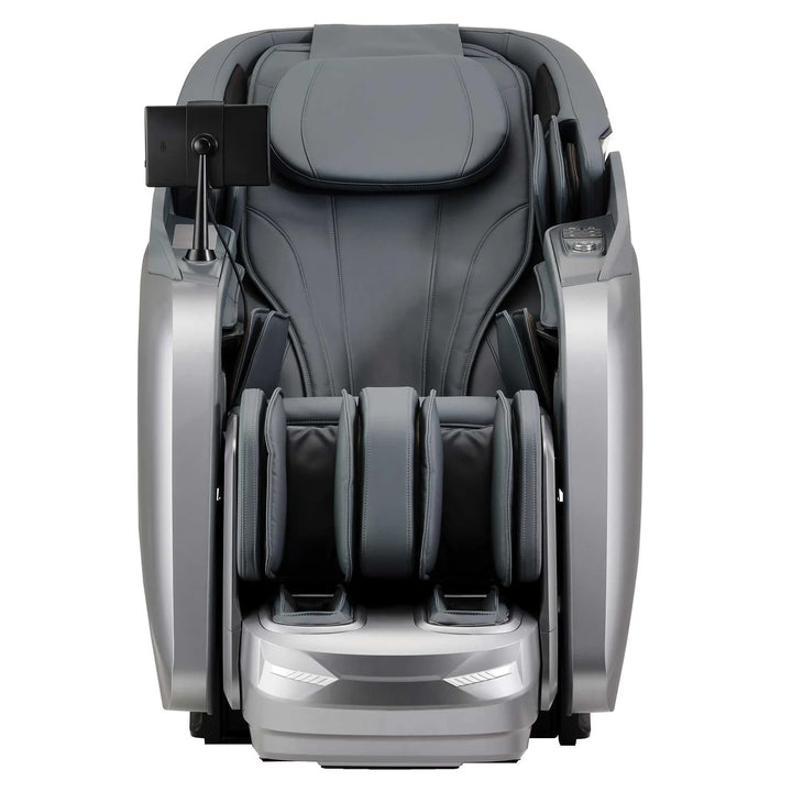 Fujiiryoki Cyber Relax Elite MR7500 front view showing neck-to-glute seating path