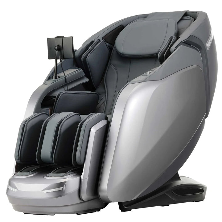 Fujiiryoki Cyber Relax Elite MR7500 massage chair in Slate, side view