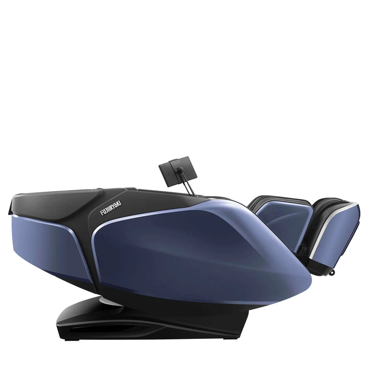 Fujiiryoki Cyber Relax Pro MR8000 fully reclined side view
