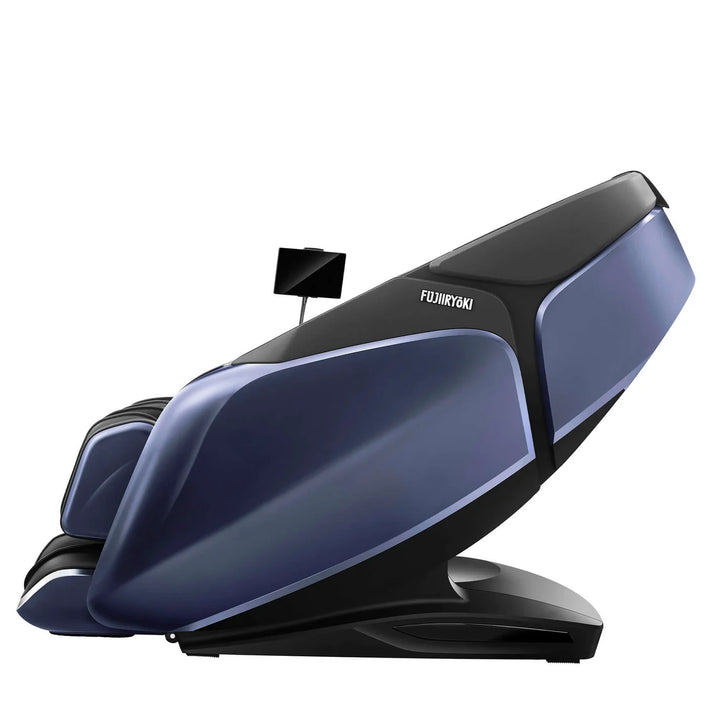 Fujiiryoki Cyber Relax Pro 4D Dual MR8000 massage chair in Admiral side profile