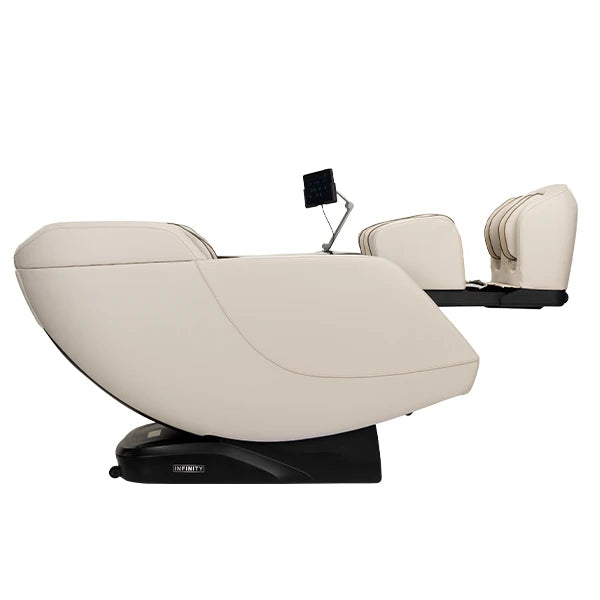 Infinity Celebrity Elite 4D massage chair reclined for a zero-gravity session