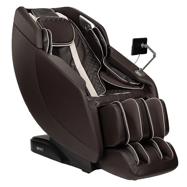 Infinity Celebrity Elite 4D massage chair in Dark Brown