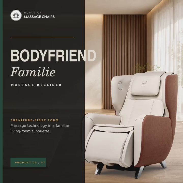 Bodyfriend Familie Massage Recliner video
