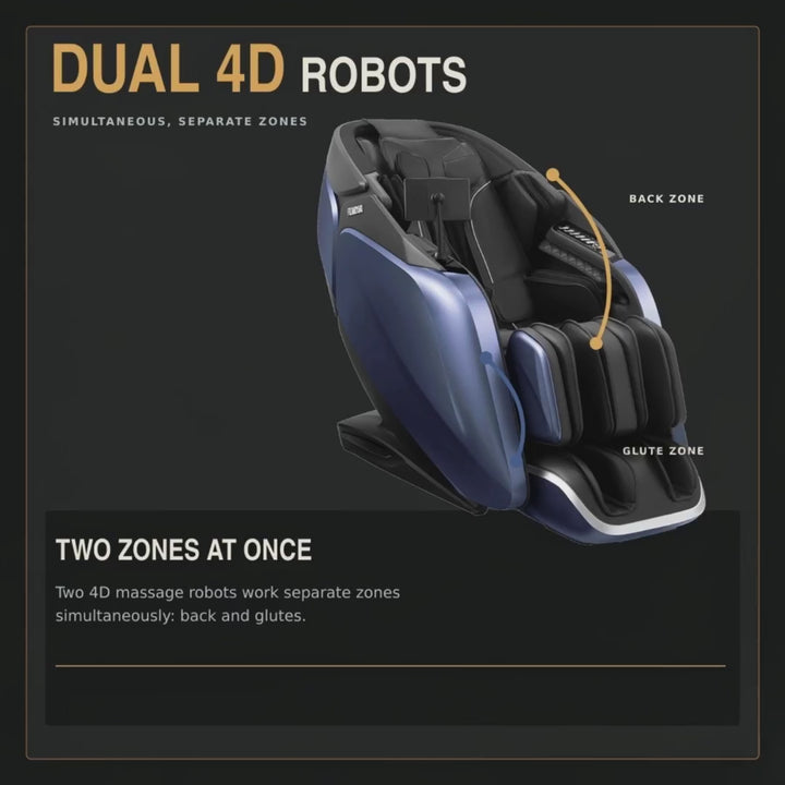 Fujiiryoki Cyber Relax Pro Massage Chair With 4D Dual video